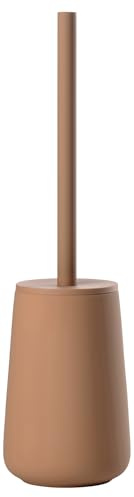 Zone Denmark Nova One Toilettenbürste, Klobürste aus Keramik, WC Bürste mit Bürstenhalter, Soft-Touch-Beschichtung, Durchm. 10,3 cm, Höhe 37 cm, Mandarine
