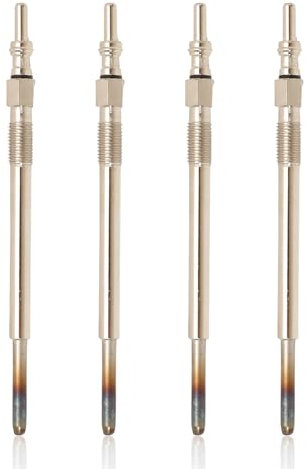 Anlseiod 4 Candelette compatibili con Berlingo C1 C2 C3 C4 C4 107 206 207 307 308 Partner C30 S40 V50 V70, Candelette per PSA 1,4 l Hdi e 1,6 l Motore Hdi