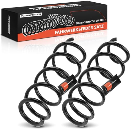 Frankberg 2x Muelles de Suspensión Eje delantero Compatible con Cruze Compacto J305 Cruze Station Wagon J308 Touring Orlando J309 MPV Astra J P10 Compacto Replace# 13333964