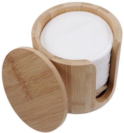 Ipetboom Abschminkpads aus Bambusfaser Wiederverwendbare Gesichtsreinigungspads Make-up Entferner Pads mit Aufbewahrungsbehälter für Tägliche Reinigung zu Hause und Unterwegs