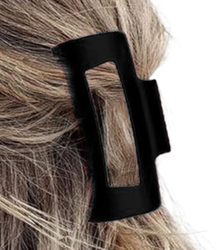 Pinces à cheveux Pinces à grosses griffes, antidérapantes, tenue solide, douces, élastiques, toucher confortable,fermement fixées,légères et élégantes,pour cheveux épais,fins,droits,bouclés et ondulés