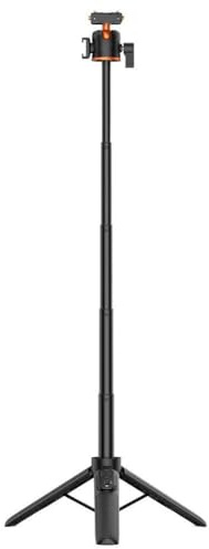 Helilyco Treppiede per selfie, con sgancio rapido magnetico e telecomando, supporto compatto in ABS da 21 cm, per viaggi e foto di gruppo