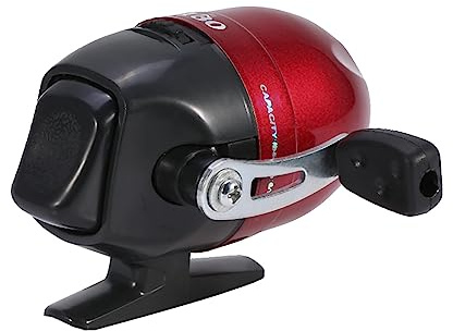 RASTKY Carrete de Fundición Anticorrosivo, Cubierta de Carrete de Metal Resistente, de de Metal de Giro Fácil para Principiantes de de Pesca