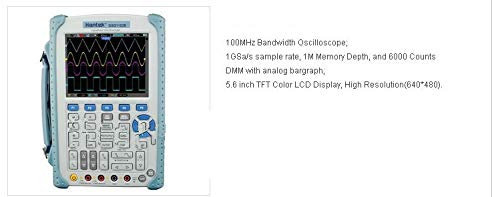 GOWE Digital Handheld Oscilloscope/Multimeter 100MHz 1Gsa/S