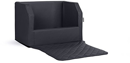 Travelmat Plus Kofferraum Hundebett fürs Auto 110x90 cm Kunstleder mit orthopädischer Liegefläche schwarz