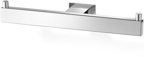 Zack LINEA Doppel-Toilettenpapierhalter poliert