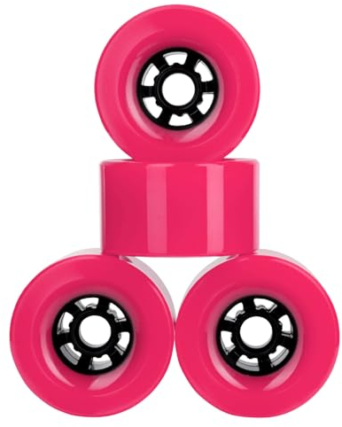Pro Longboard Cruiser Räder, 90 mm x 52 mm, Rose