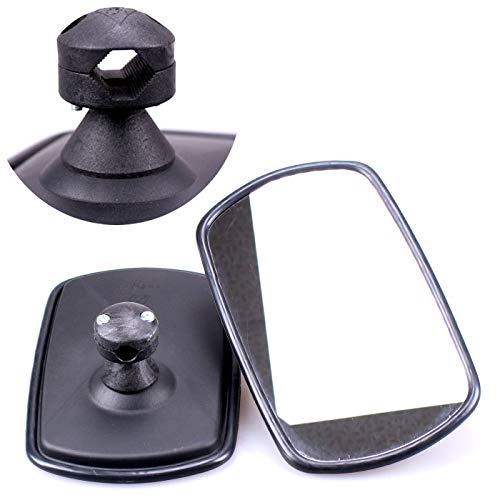 TRUCK DUCK® 2x Universal Rückspiegel 260x155mm Außenspiegel Seitenspiegel Set für Traktor Bagger LKW Wohnmobil