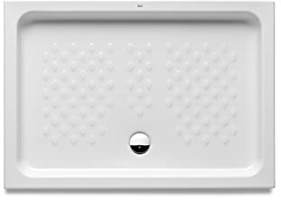 Roca,Italia,Plato de ducha de porcelana rectangular,Blanco,900mm x 720mm x 80mm,A3740HU000
