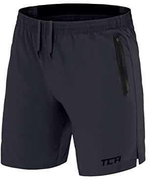 TCA Tech Boys Football Shorts - Lightweight Boys Sports Shorts w/Zip Pockets - Boys Shorts, Kids Shorts, PE Shorts