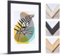 HOUSE DAY Set de 1 marco A4 - Marco negro 21x30cm marco de madera, marco de plexiglás para póster, marco para póster collage, marco moderno para póster, marco de fotos MDF