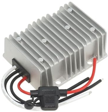 QAVLXIE 1pcs Step Down 36V/48V to 12V 30A 360W Voltage Reducer Converter Regulator High Efficiency Module with Fuse