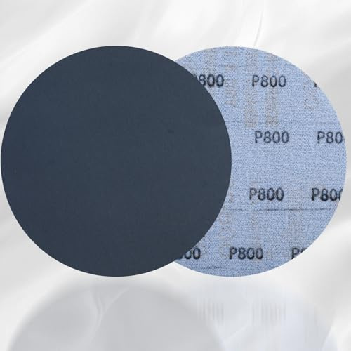 125mm Disque Poncage Grain 800, 30pcs 5 inch Papier Poncer Disques Abrasif pour Ponceuse Excentrique Papier de Verre