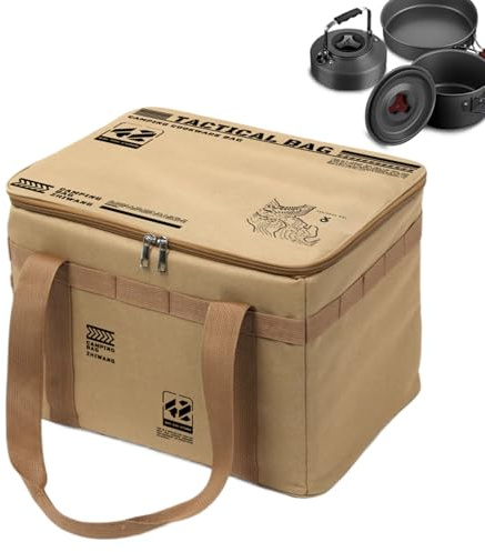 Sac De Matériel Camping Robuste imperméable réutilisable pliable pour linge
