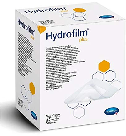 Hydrofilm Plus Transparentverband steril 10 x 20 cm 25 Stück