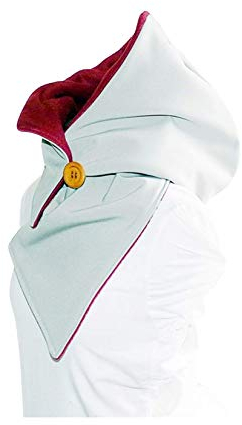 Kapuzenschal, Softshell, Fleece, wasserdicht, beige-bordeaux, Einheitsgröße