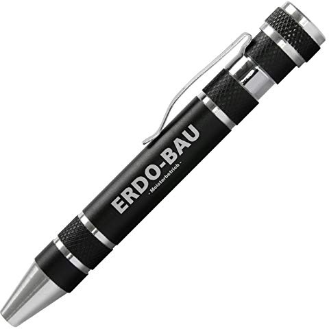 10 Stück Schraubenzieher SCREW Schraubendreher Set Werkzeug Stift mit Gravur Namen