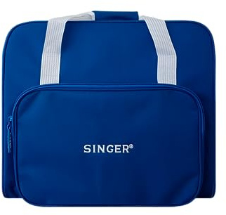 Singer 120040 Sac de Transport pour Machine à Coudre en Tissu Bleu 44 x 23 x 35 cm