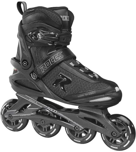 Roces Icon Hombres Patines en Línea Negro/CHRCOAL 003 9.0