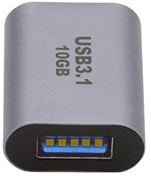 cablecc Adaptador de datos USB-C USB 3.1 tipo C hembra a USB 3.0 A hembra de 10 Gbps, alimentación de datos para laptop, tableta, teléfono