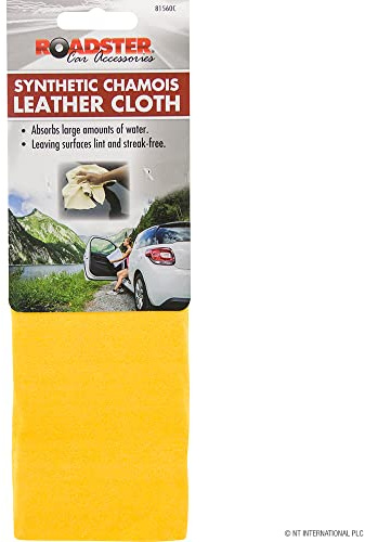 2 X Synthetic Chamois Leather Cloth CAR Shammy Leather Absorbent 35CM X 40CM NEW