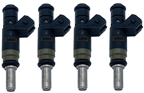 Amrxuts 4-Stück 13537506158 7506158 Einspritzdüse Düsen passen für BMW 1 E87 E46 3 E90 E91 116i 118i 120i 316i 318i 320i 320si X3 E83 Z4 E85
