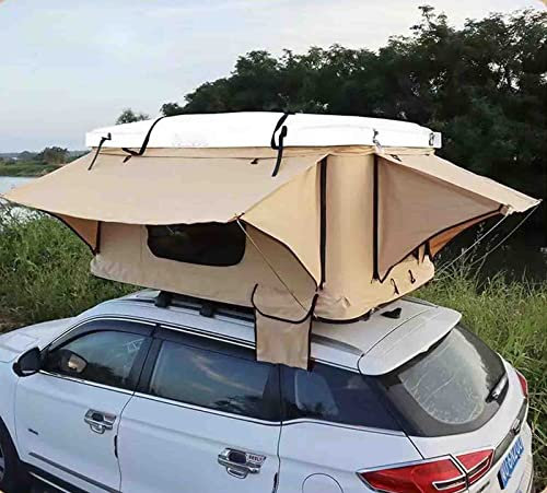 Tienda de campaña para Techo de Coche, Totalmente automática, para Exteriores, autoconducción, Sala de Viaje, Tienda de campaña para Coche, construcción Doble Libre para Viajes y Camping (D)