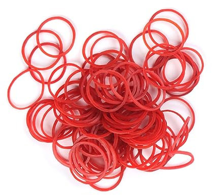 CAXUSD 500g Elastic Rubber Bands Vegetable Stretchable Band Heavy Duty for Home Office Kitchen