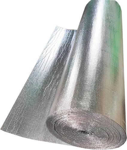 Dampfsperre-Wärmedämmfolien-Dämmrollen, Dämmfolienrollen, Wand-, Dach-, Boden-, Dachboden-Dämmfolien (2 m)