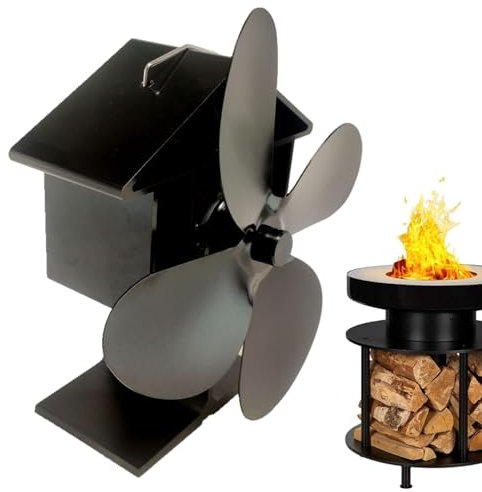 Ventilatore per alimentato a calore,Ventilatore per stufa a legna alimentato a calore - Ventilatore termico silenzioso ecologico | Ventilatore per Non elettrico, Ventilatore di calore per stufa a legn