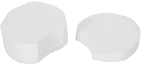 VALICLUD Lot de 600 Démaquillants Épais en Tissu Non Tissé Cosmétiques Forme Demi-Circulaire Doux Usage Nettoyage de Maquillage