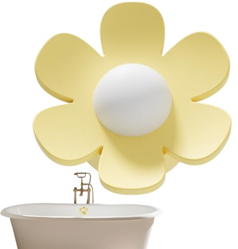 Eventerde Cubierta de Desbordamiento para Fregadero de Baño,Recorte de Demasiado para Fregadero | Inserto De Agujero En Forma De Para Cocina Y Bañera