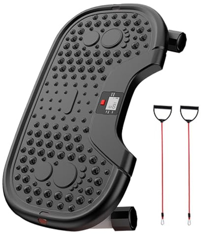 Rock Stepper, tragbares Rotationsgerät für Beine | Fitnessgerät mit LCD-Monitor | für Männer und Frauen Senioren – Krafttraining, Bauchmuskeltraining, Gürtel Ober/Unterkörper – Verwendung