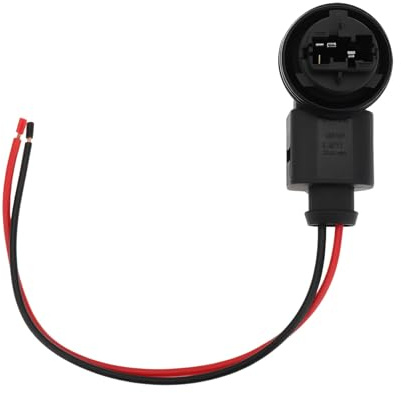 VGOL Support Et Connecteur D'ampoule de Feu de Jour Avant pour Voiture 6C0941669 Compatible avec Passat B8 Et Polo MK5