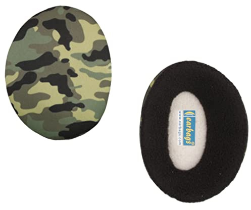 Earbags Ohrenwärmer Standard, Camouflage, M, earbags Fleece