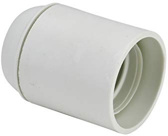 Debflex 712650 Bakelit, glatt, E27-Fassung, weiß