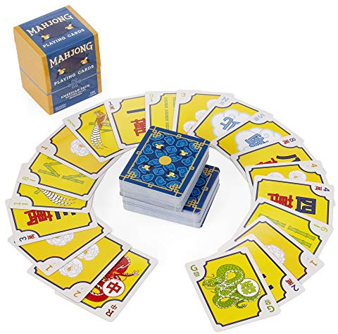 American Mahjong Card Game | Classic Chinese Tile Game in Playing Card Form | 156-Card Deck for Chinese and Western Game Play
