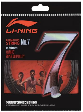LI-NING Badminton Schläger-Saite Badminton-String No. 7