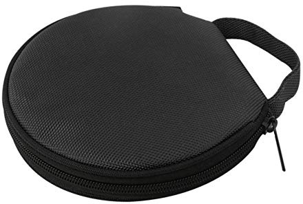 Amaric CD-Hülle, DVD-Aufbewahrung, CD-Brieftasche, CD-Halter, Trennwände, Ordner, 20 Kapazität, Schwarz