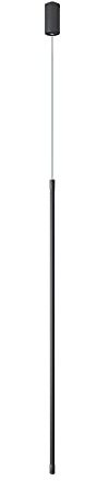 Elksdut Lampe à Suspension Minimaliste Moderne luminaire à LED Bande linéaire luminaire Suspendu matériel tête de lit Suspension lumières pour Chambre Salon Couloir d'hôtel Couloir AC110V - 240V