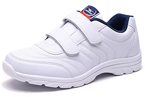 JOMIX Zapatillas Mujer Casual Zapatillas Deportivas Mujer Tenis Running Sneakers Mujer con Banda Ajustable Correr Carretera Gimnasia Fitness