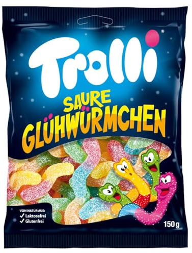 Trolli Saure Glühwürmchen, 24er Pack (24 x 150g)
