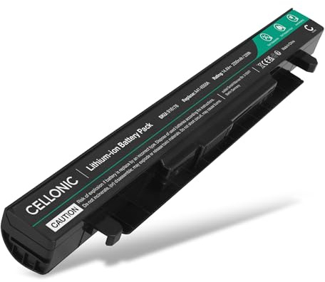 CELLONIC 1x Battery compatible with ASUS X552C, ASUS X550CC-3F | 1x, (2200mAh-14.4V-Lithium Ion), Laptop / Notebook Battery, for ASUS X552C