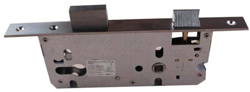 LSHIJI Serrure EncastréE Acier Inoxydable 5085 roulements de Serrure de Porte intérieure à mortaise Corps de Serrure Silencieux Double Extension de matériel Serrure A Encastrer