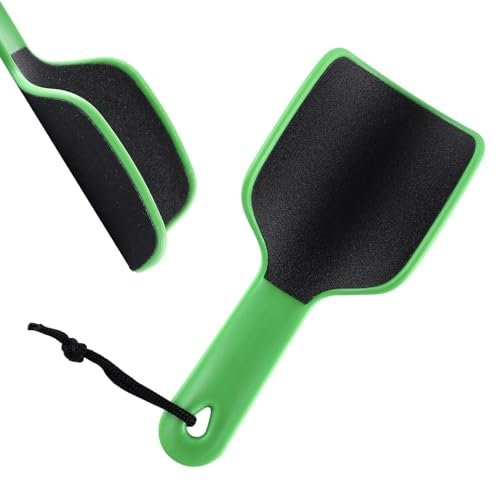 Raschietto per piedi per rimuovere la pelle morta, per piedi curva, per piedi a forma di U, rimozione della cornea, raspa colossale su entrambi i lati, rimozione calli