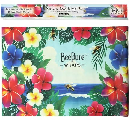 BeePure Wraps Reusable Beeswax Food Wrap Roll – Bees in Paradise