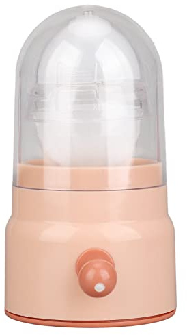 MAMJENNI Shaker per uova, per la maggior parte delle uova, cuscinetto in morbido silicone, guscio in plastica antigoccia, corda antitrazione ad alta densità, funzionamento (Rosa)