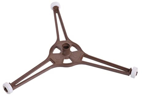 Pineeseatile triangel mikrovågsplatta bricka roterande ringstöd för mikrovågsugn, 24,5 cm diameter