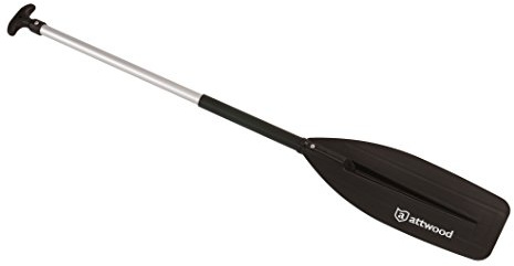 Attwood 11764-1 Ergonomic Aluminum Canoe Paddle 4-Feet, Black