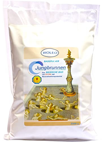 Bioleo Jungbrunnen Basisches Badepulver 2000 g